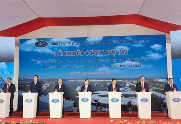 Thanh Hoá: Khởi công Dự án Khu phát triển GAS & LNG gần 4.000 tỷ đồng 1 dự án