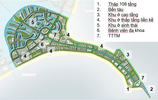 Khu đô thị du lịch biển Cần Giờ quy mô 2870ha sẽ có toà tháp 108 trong tương lai 11 5