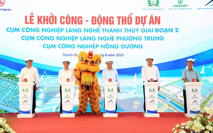 Hà Nội: Khởi công 3 cụm công nghiệp tổng mức đầu tư hơn 500 tỷ đồng 7 cụm công nghiệp