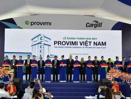 khanh thanh nha may san xuat san pham dinh duong vat nuoi provimi premix 28 trieu usd