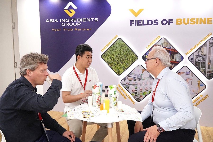 Nông sản Việt khẳng định vị thế tại Thaifex 2025 cùng AIG 2 nông sản việt tại thaifex
