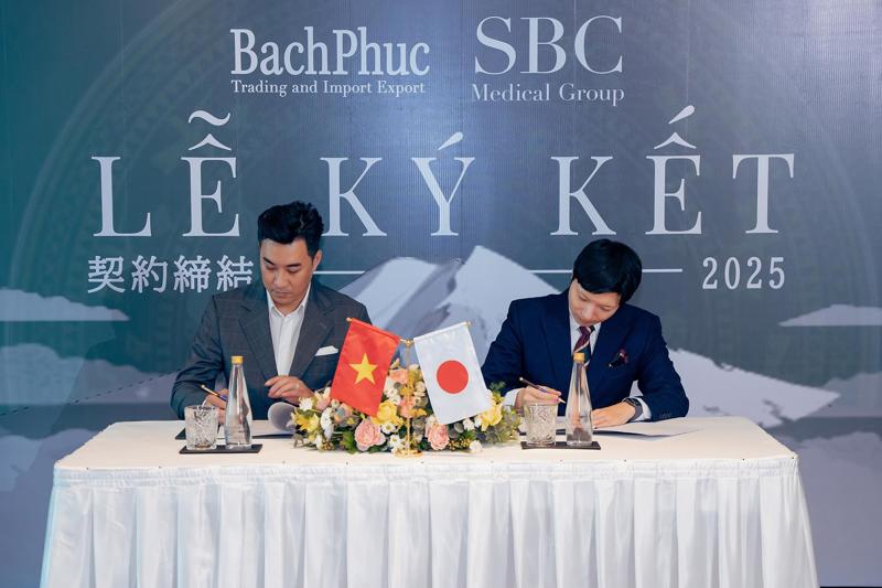 Bách Phúc ký kết hợp tác chiến lược độc quyền với SBC Medical Group Nhật Bản 7 bách phúc sbc medical