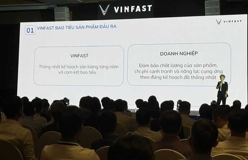 Vinfast doanh nghiệp phụ trợ 