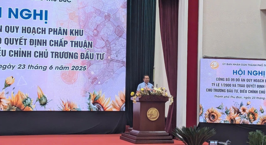 9 đồ án quy hoạch phân khu vừa được thành phố Thủ Đức công bố 8 thành phố thủ đức